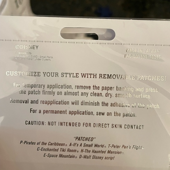 Disney Patches (Set of two) - Picture 2 of 2